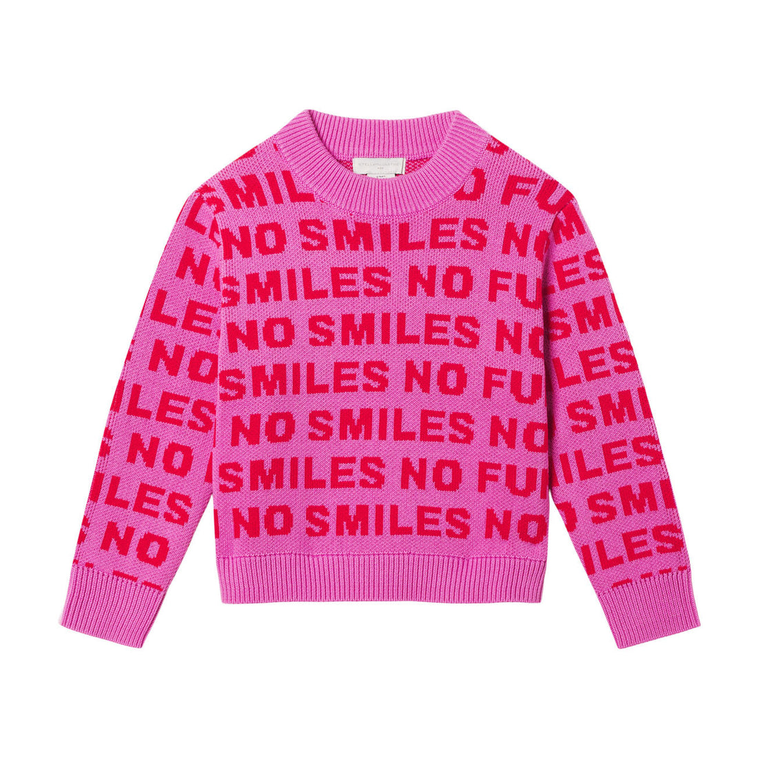 Stella McCartney No Smiles No Fun Intarsia Sweater