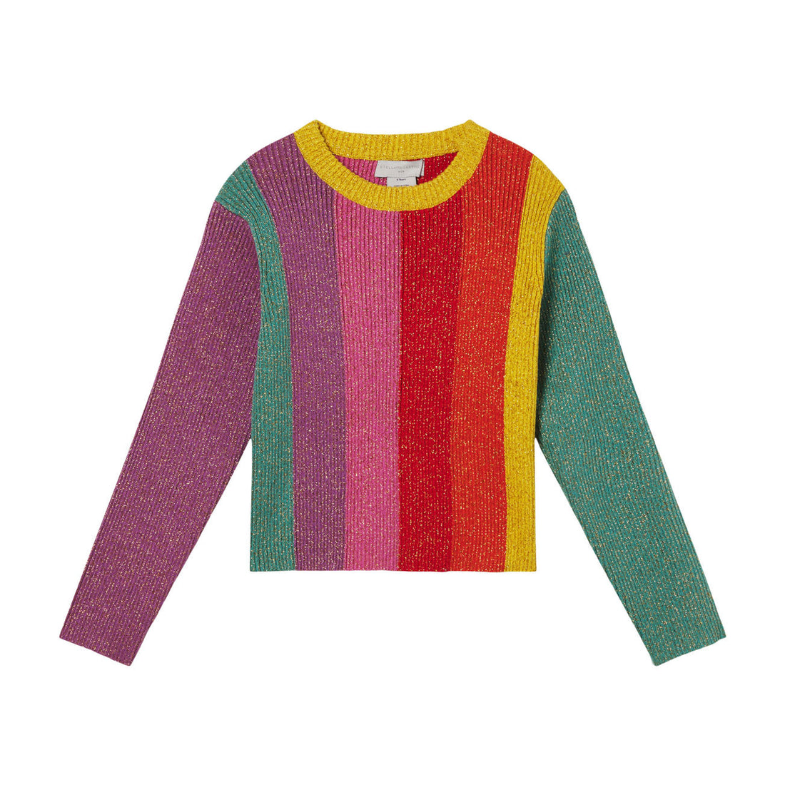 Stella McCartney Striped Lurex Sweater