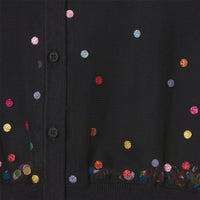 Stella McCartney Knit Cardigan With Multicolor Dots