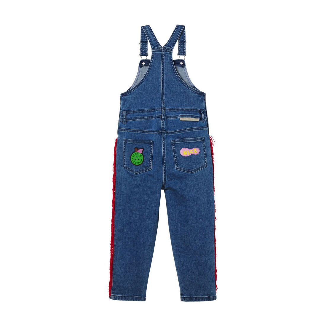 Stella McCartney Denim Dungaree With Badges