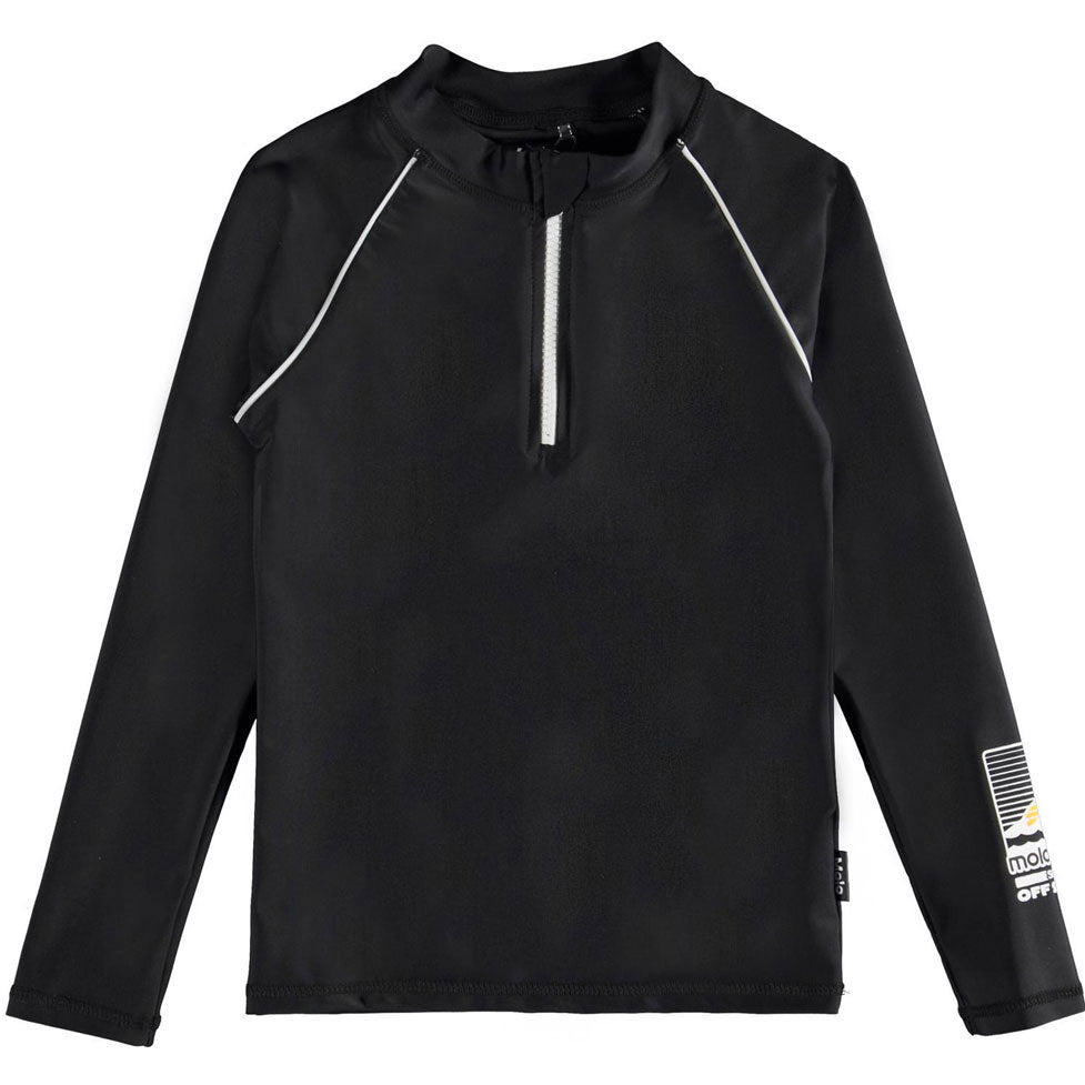 Molo Black Noble Rashguard