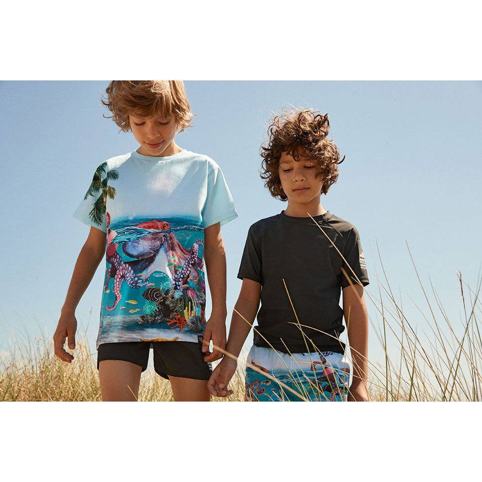 Molo Black Neptune Rashguard