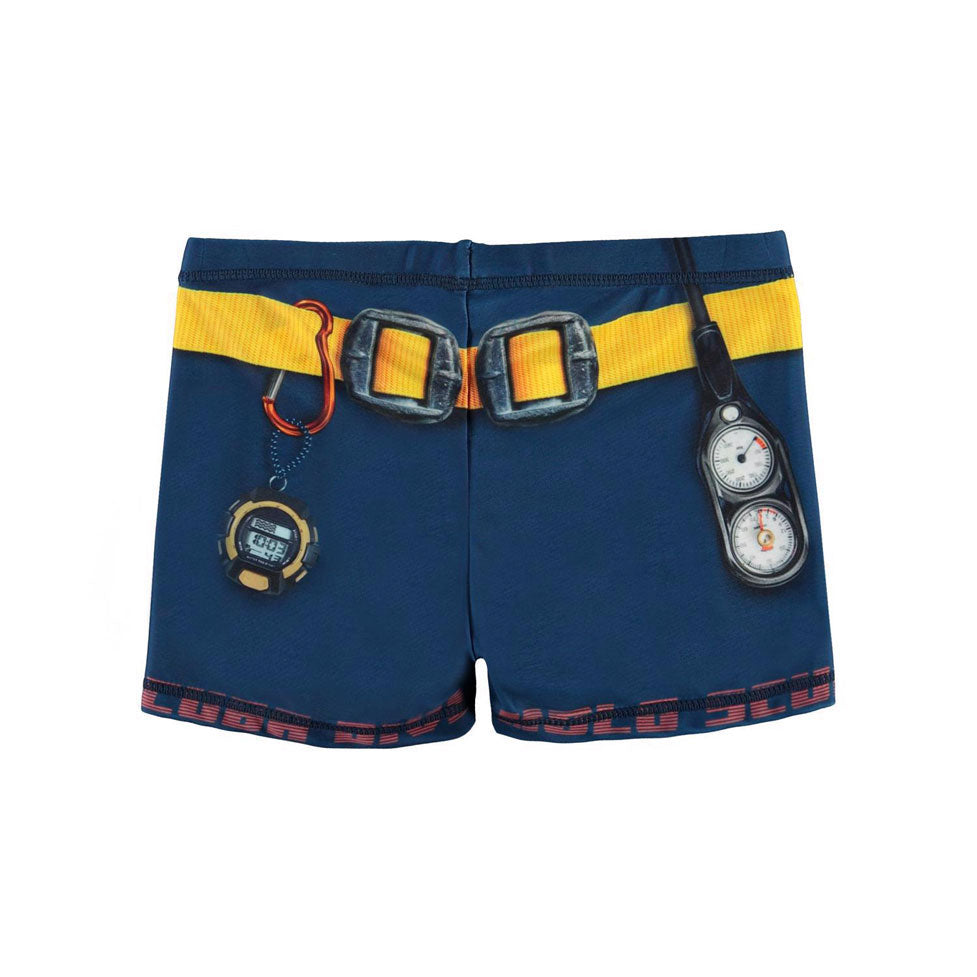 Molo Scuba Dive Norton Placed Swim Trunks