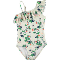 Molo Strawberries Net Swimsuit