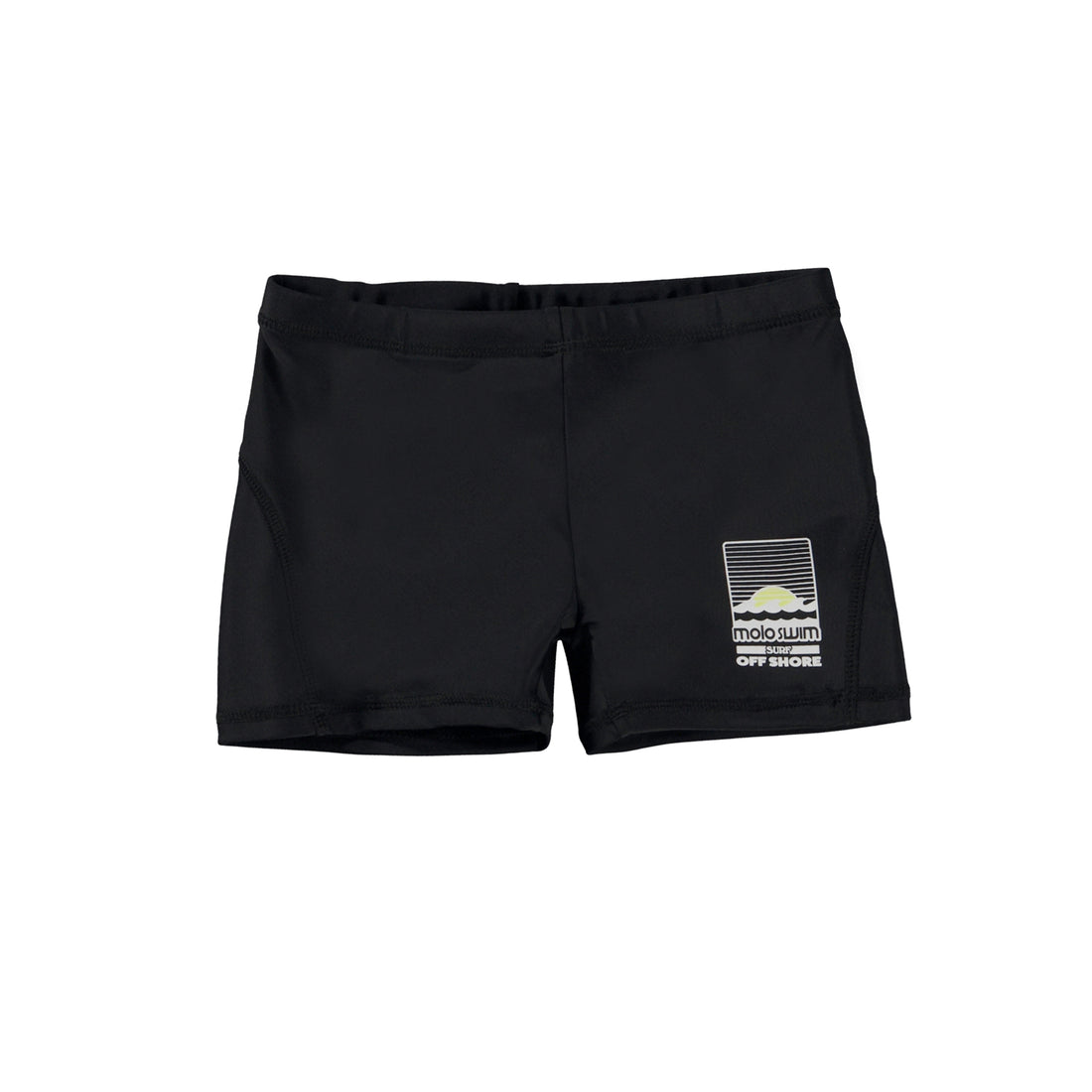 Molo Black Norton Solid Trunks