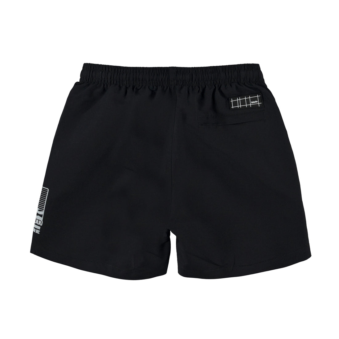 Molo Black Niko Solid Boardies