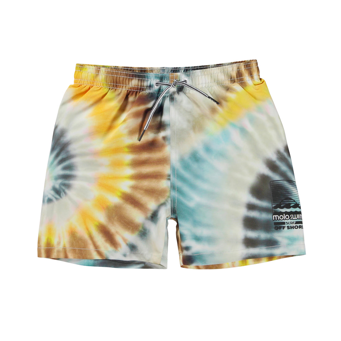 Molo Tie Dye Spin Niko Swim Shorts