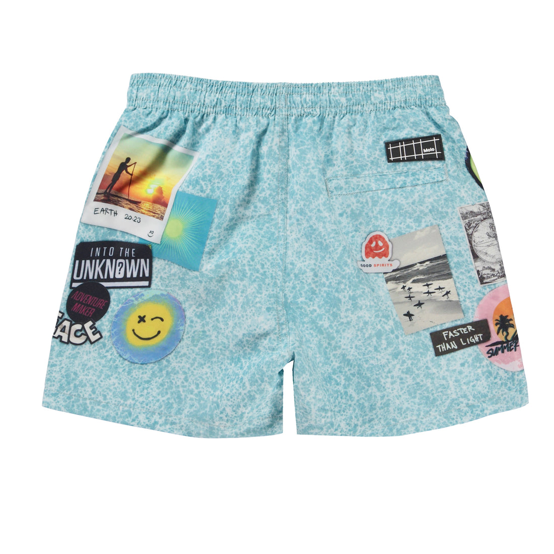 Molo Stickers Niko Swim Shorts