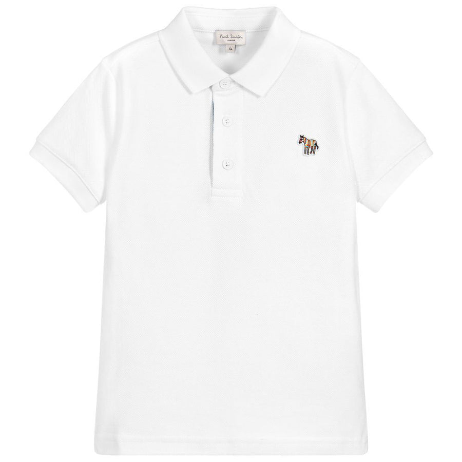 Paul Smith Junior White Ridley Classic Polo