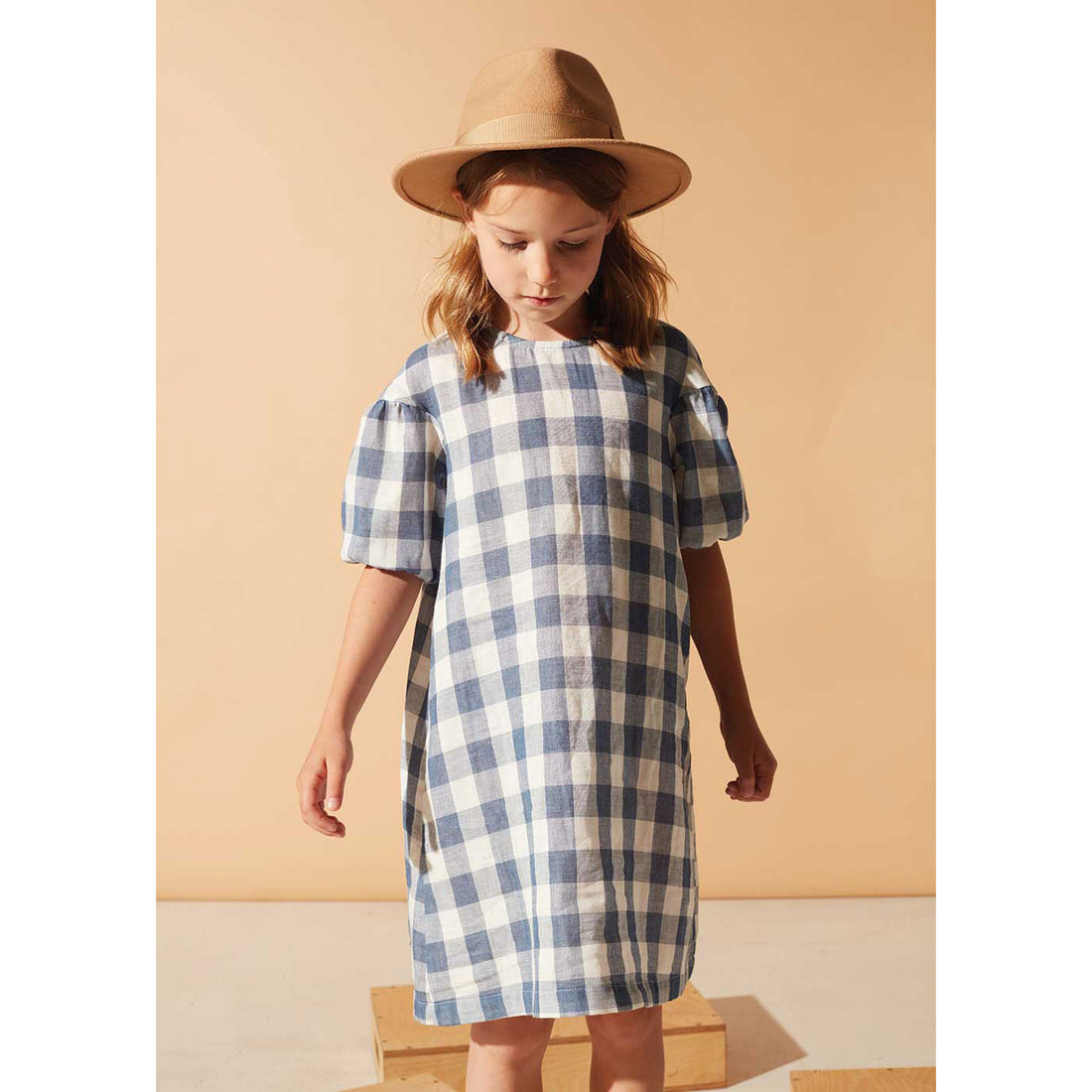 Kids on The Moon Moonlight Puff Dress
