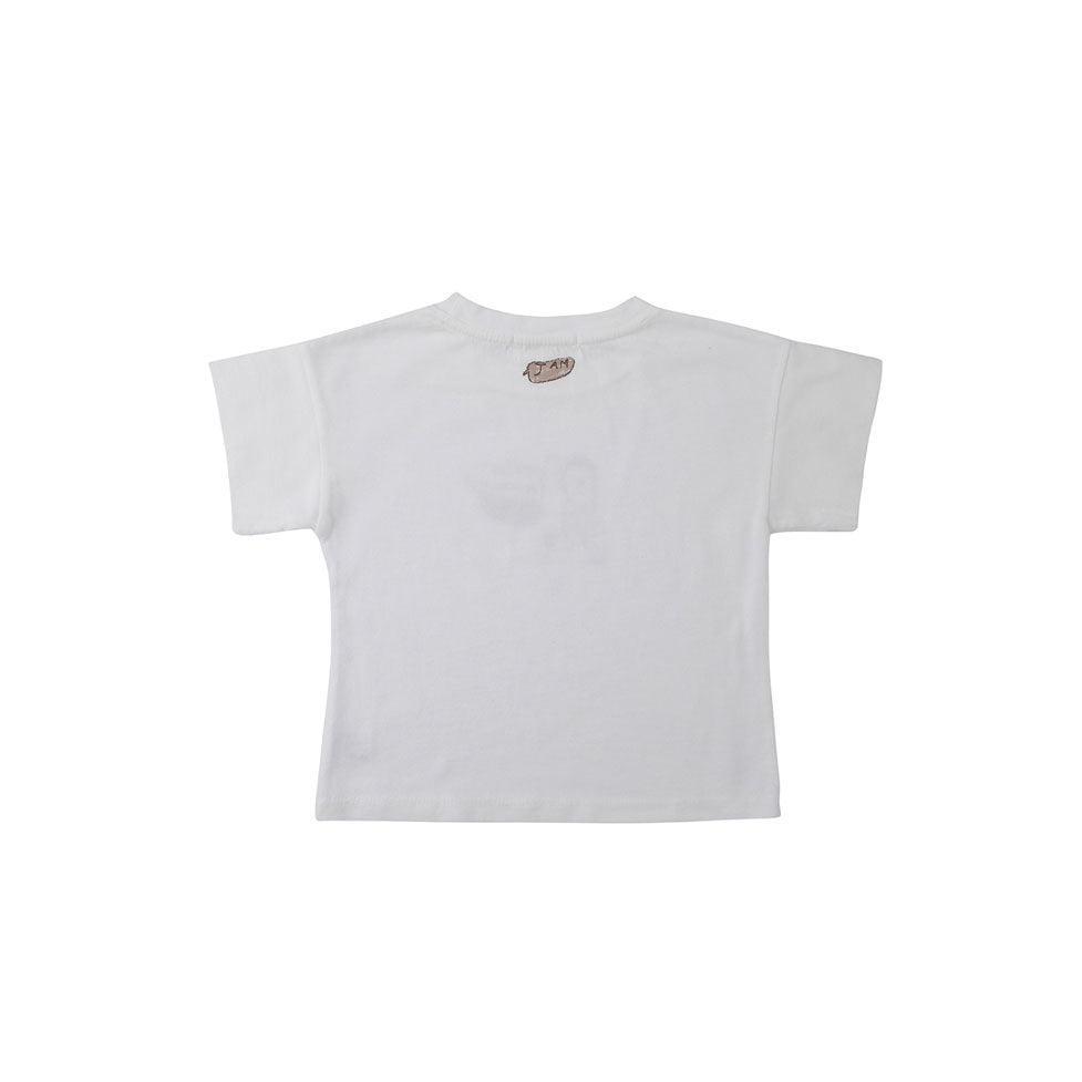 Bene Bene  Ivory Peanut Jam Tee