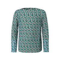 Mads Norgaard Green Floral Blouse