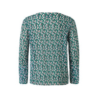 Mads Norgaard Green Floral Blouse