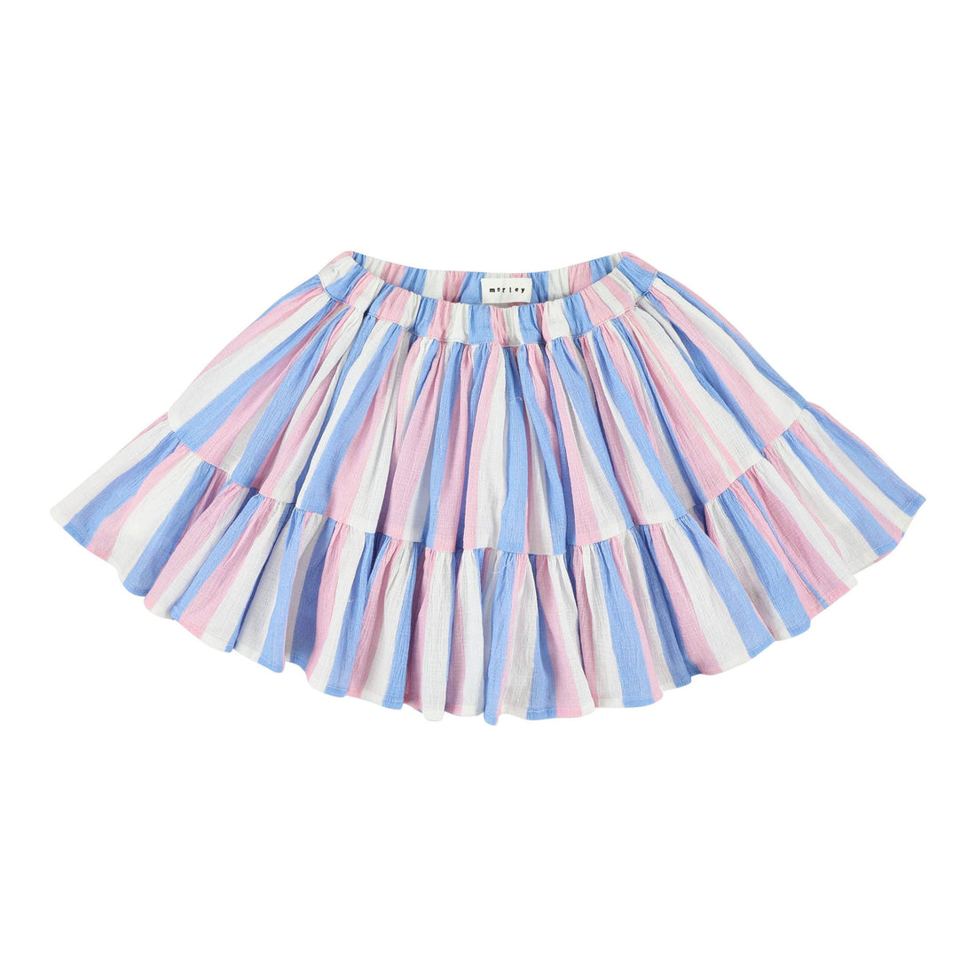 Morley Sky Ribbon Peyton Elastic Waistband Skirt