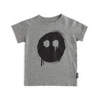 NUNUNU Heather Grey Melting Mask T-Shirt