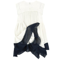 Chloe White Couture Sailor Dress
