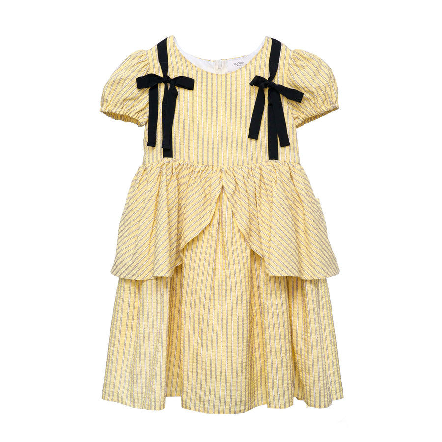 Paade Mode  Yellow Stripe Auguste Queen Dress