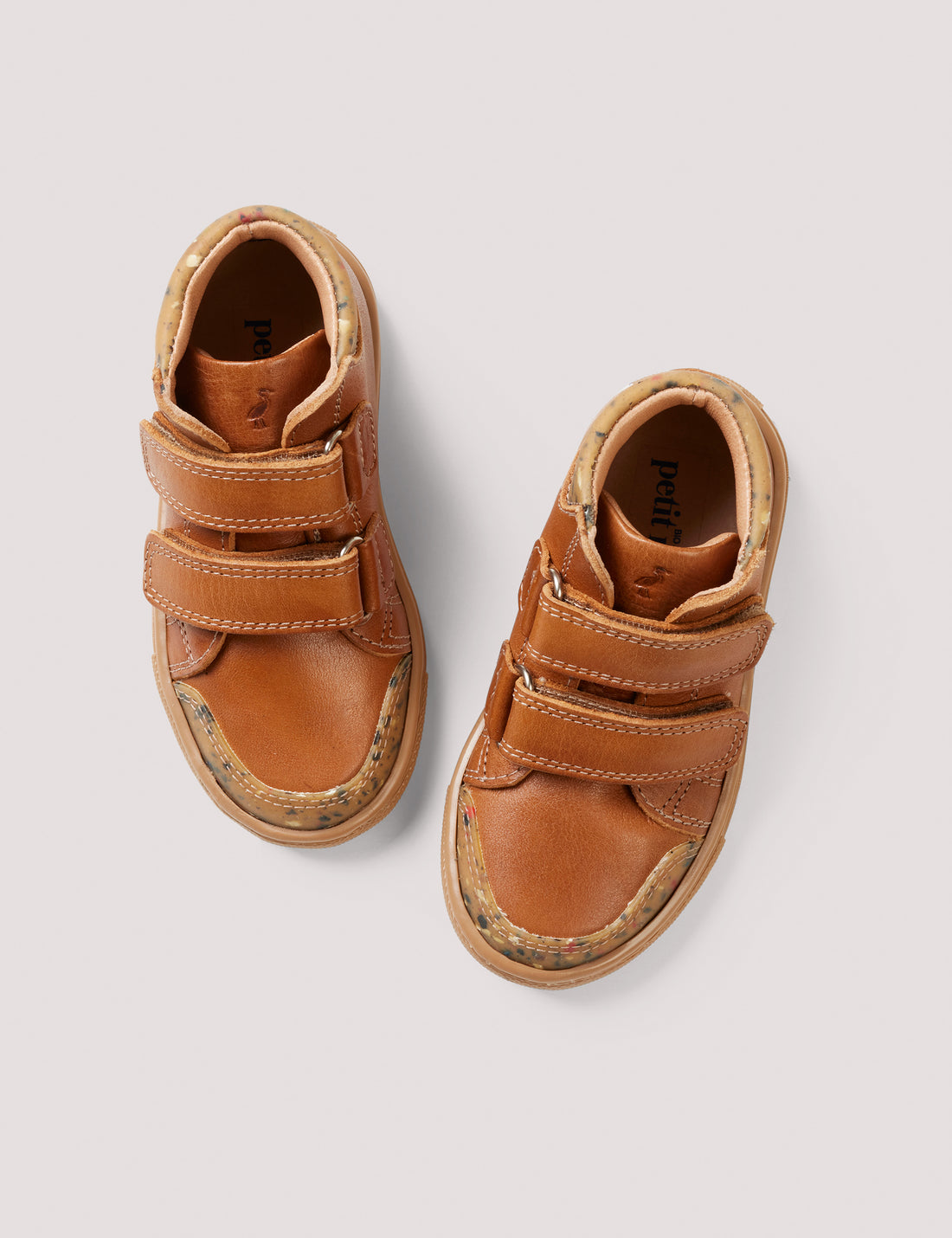 Petit Nord Cognac confetti Sneaker