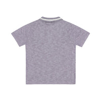Morley Dusk Cricket Pako Knitted Short Sleeved Boys Polo