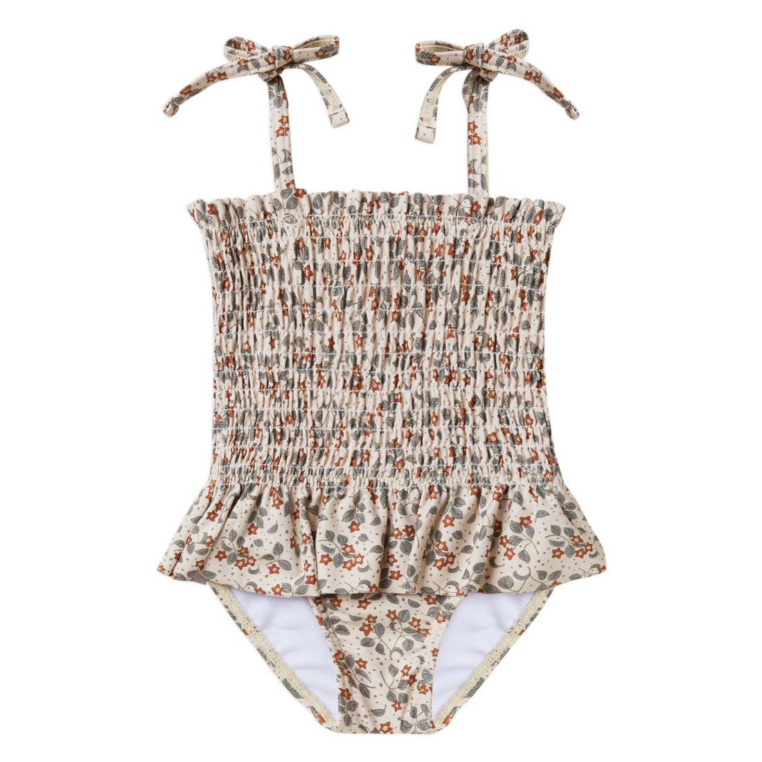 Rylee and Cru Smocked One-Piece | Vintage Floral