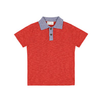 Morley Knight Cricket Sean Knitted Shortsleeved Boys Polo