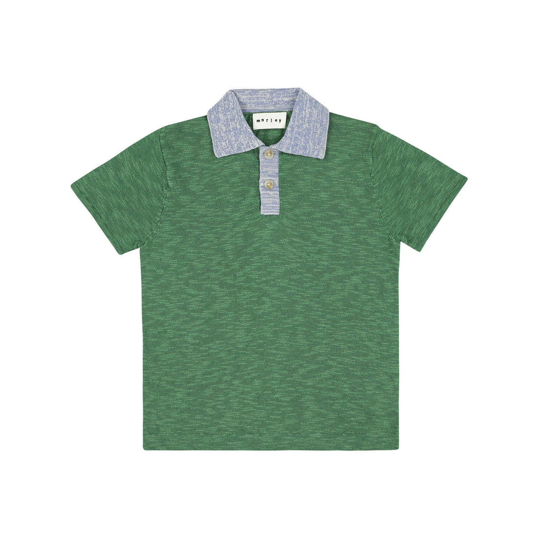 Morley Palm Cricket Sean Knitted Shortsleeved Boys Polo