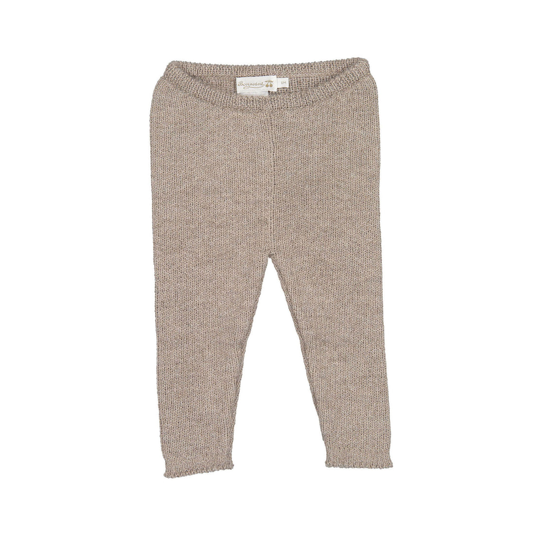 Bonpoint Taupe Knit Theva Baby Set