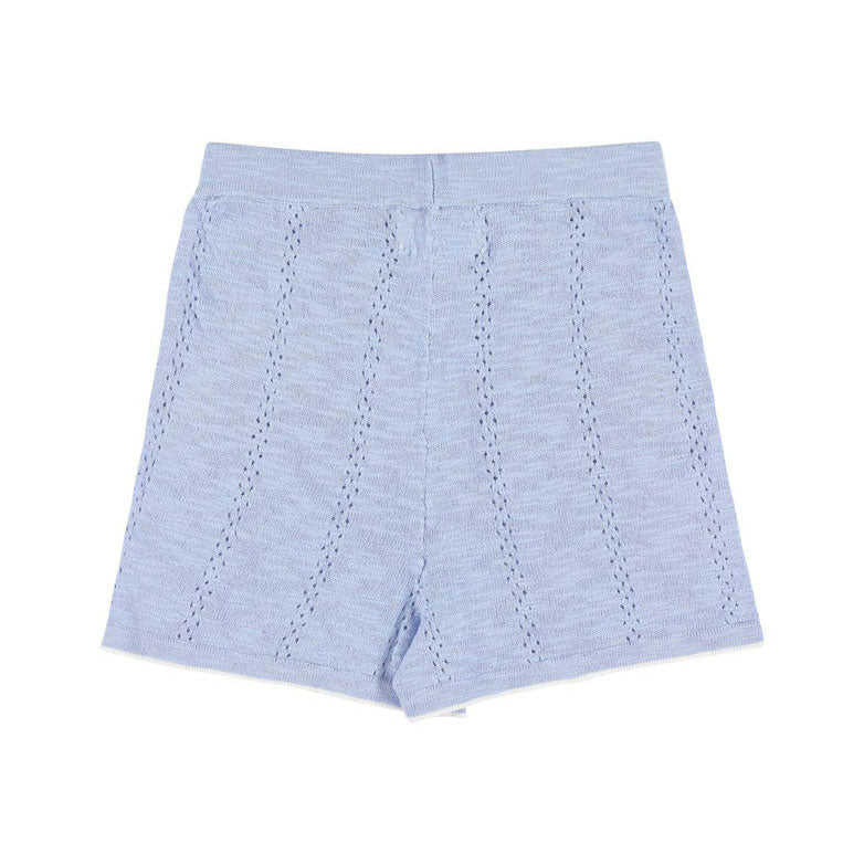 Morley Bleu Cricket Shorty Knitted Shorts