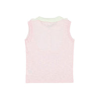 Morley Rose Cricket Uzan Sleeveless Top With Collar