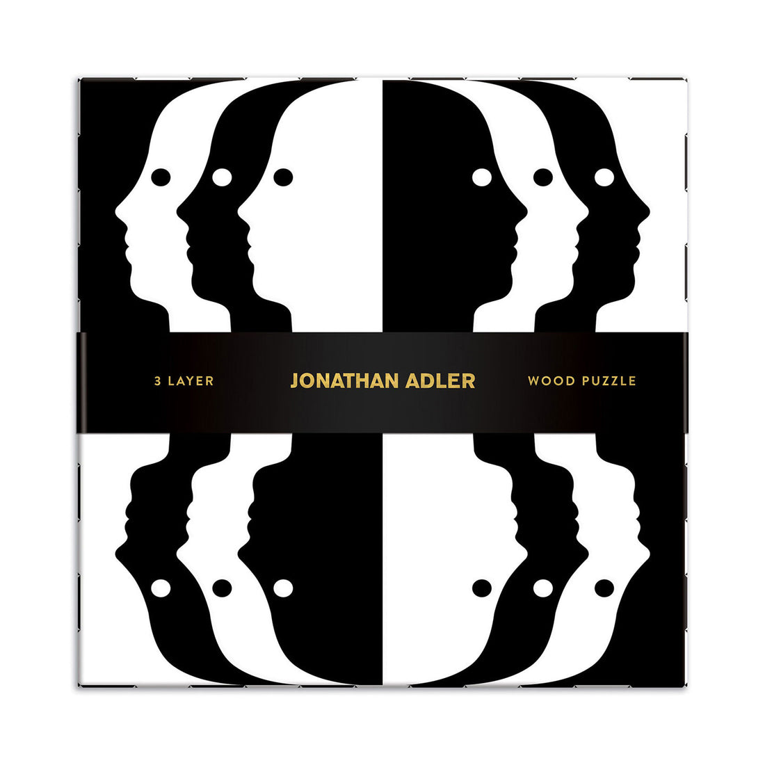 Chronicle Books Jonathan Adler Atlas Layered Wood Puzzle
