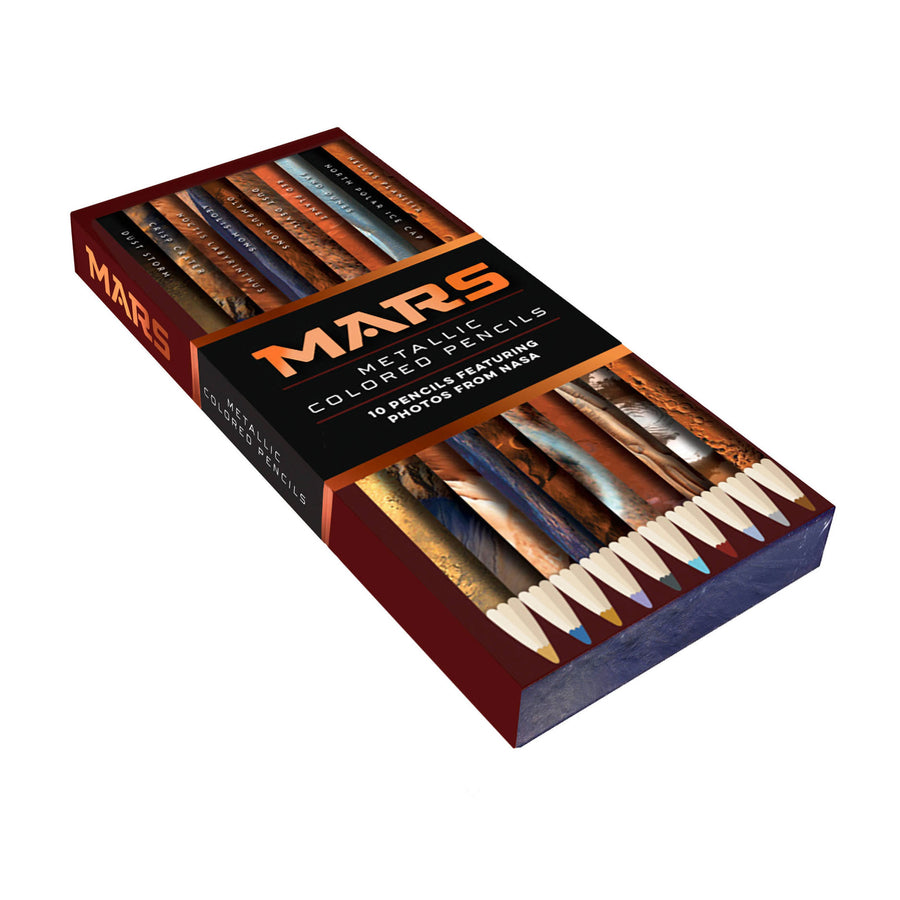 Chronicle Books Mars Metallic Colored Pencils