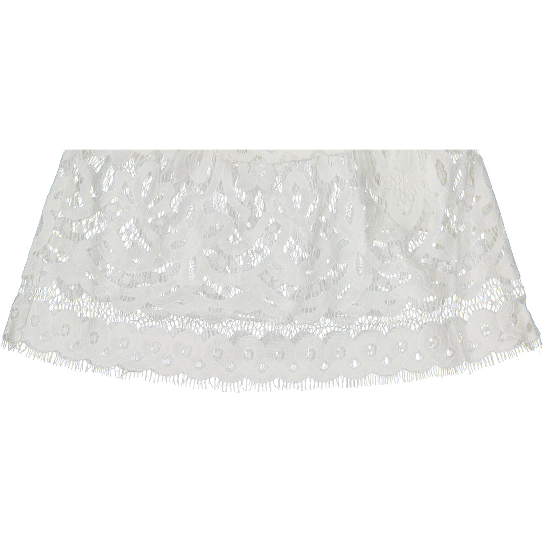 Remix Cream Audrey Ruffle Skirt - Ladida
