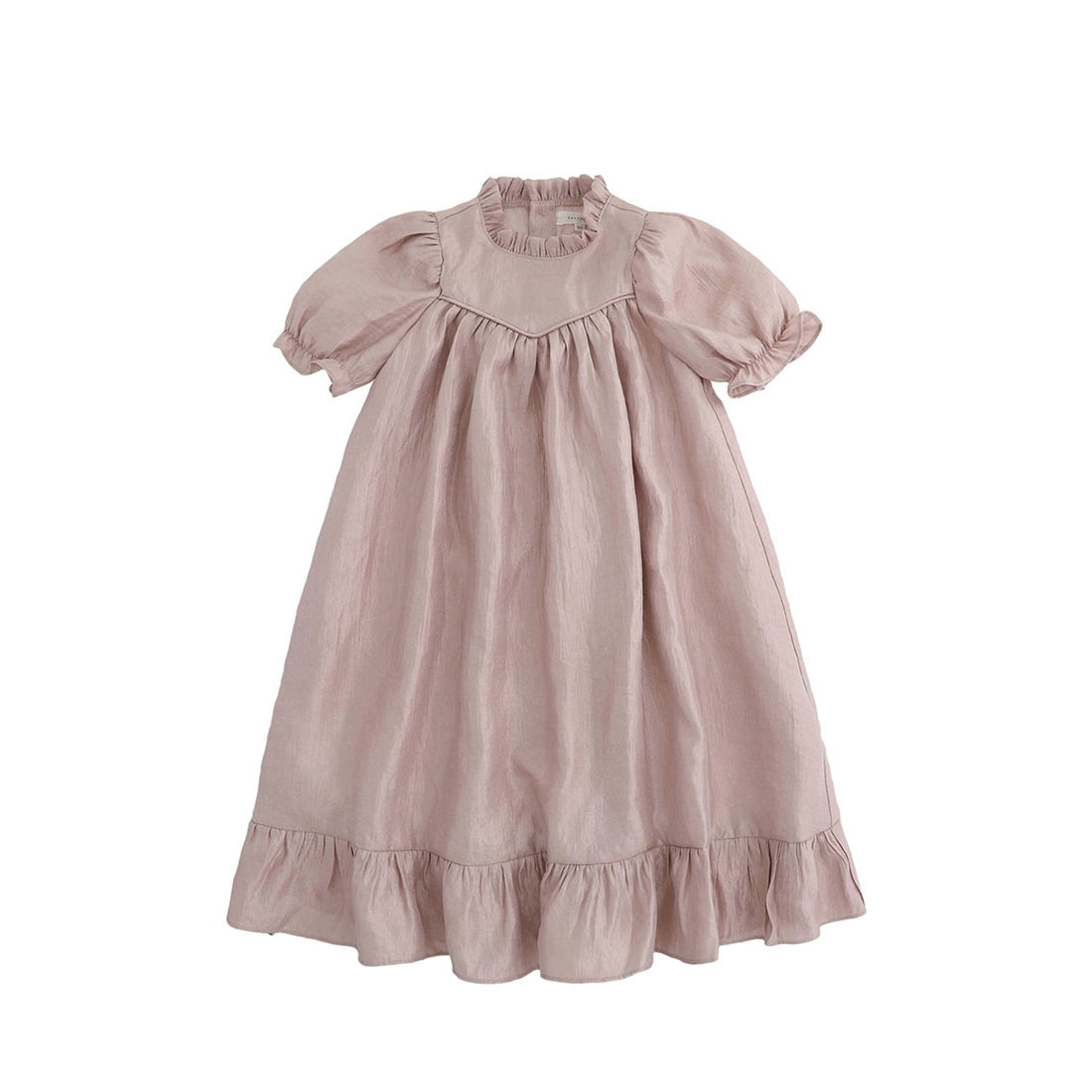 Bene Bene Pink Frill Pearl Dress