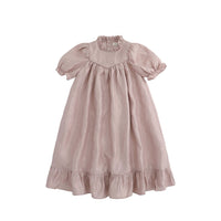 Bene Bene Pink Frill Pearl Dress