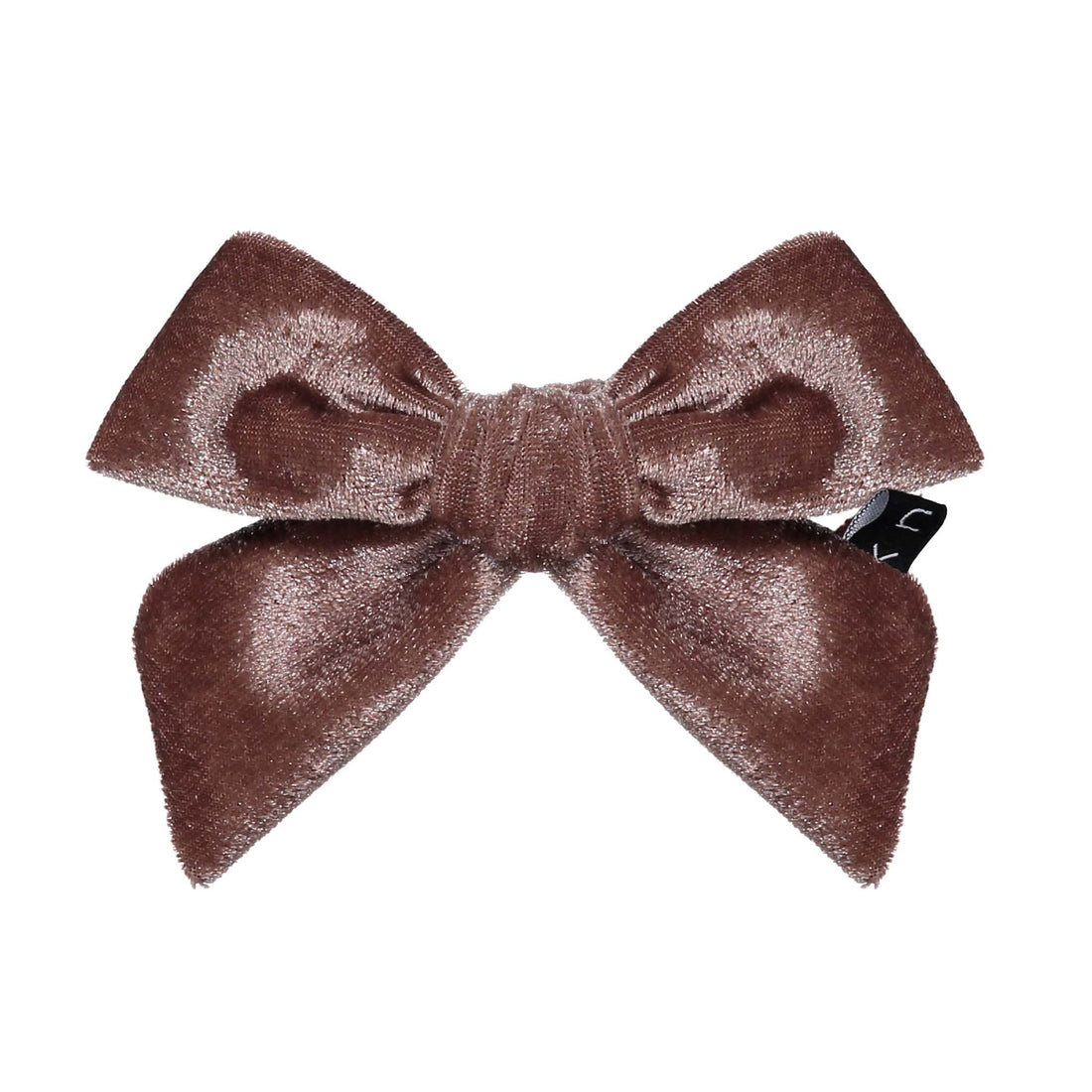 Knot Hairbands Velvet Bow Clip // Powder Purple