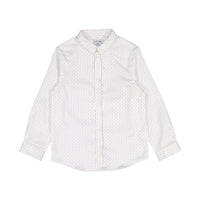 Boys and Arrows White Multicolor Long Sleeve Shirt