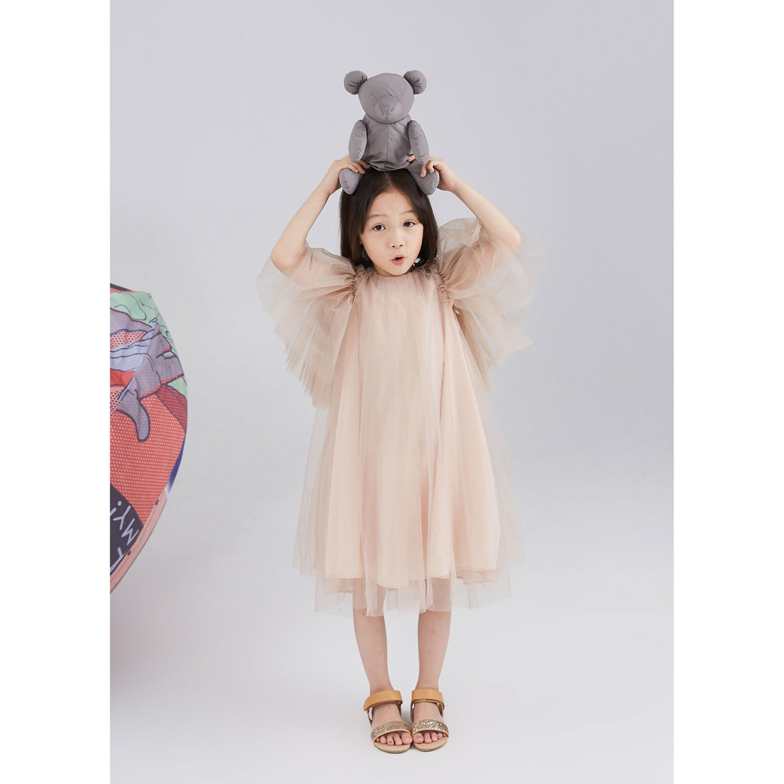 JNBY Pink Tulle Party Dress