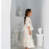 Belle Chiara Ecru Bolero Sibyl Blouse