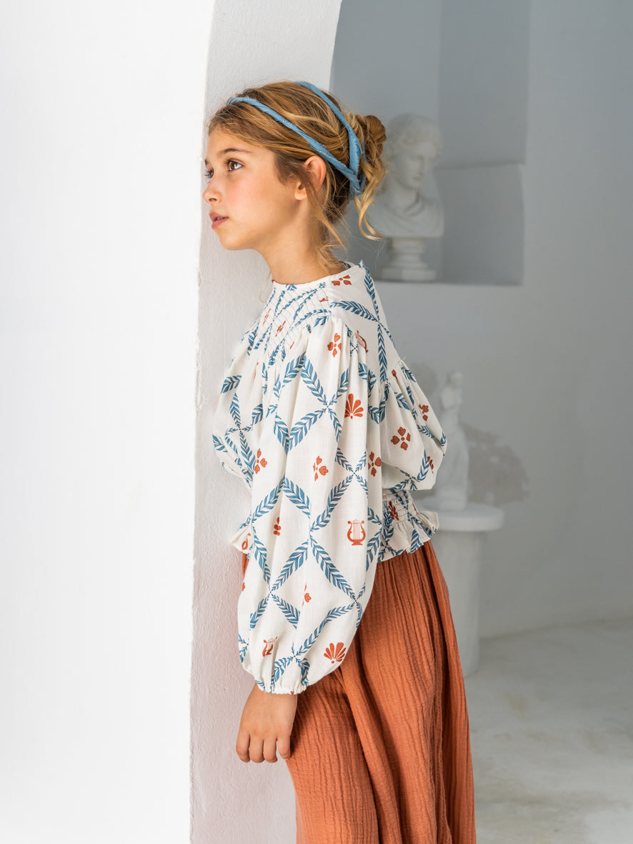Belle Chiara Laurel Diamond Clio Blouse