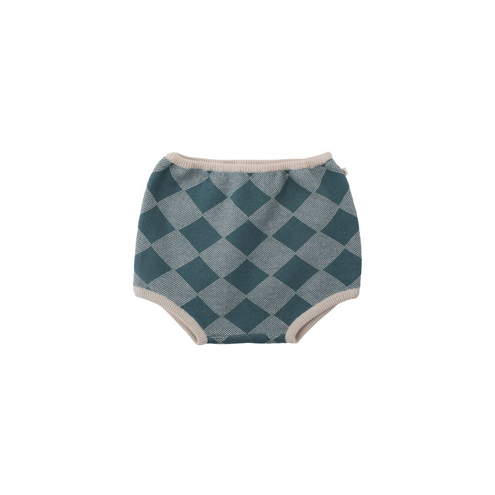 Bene Bene  Light Blue Argyle Knit Bloomers