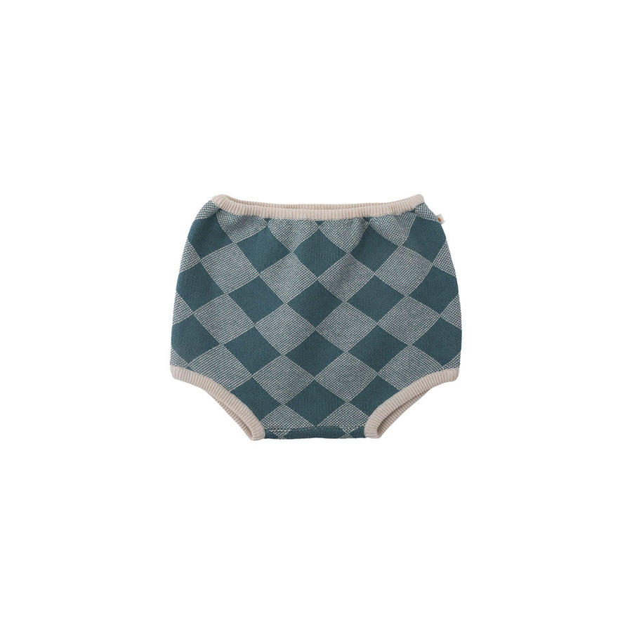 Bene Bene  Light Blue Argyle Knit Bloomers