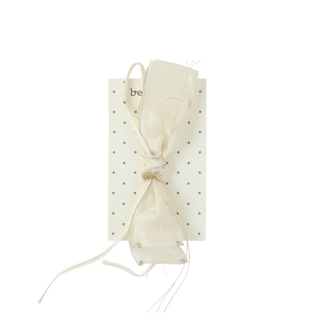Bene Bene Creamy Ribbon Head Pin