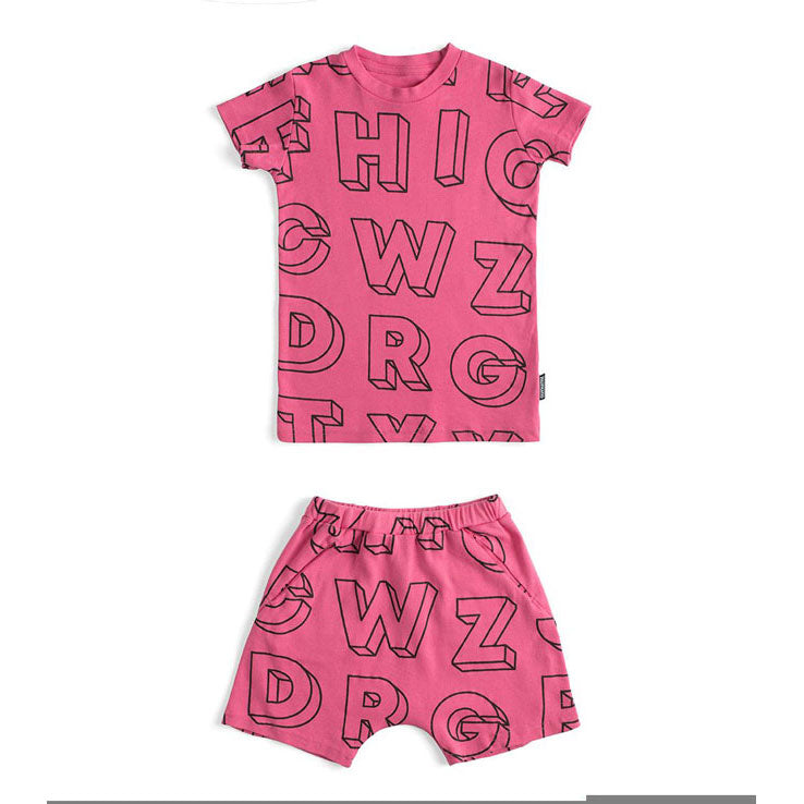 NUNUNU Hot Pink A Z Lounge Set