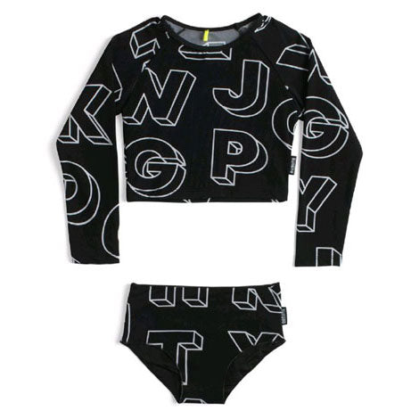 NUNUNU Black A Z Shirtini