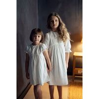 Coco Blanc White Dotted Dress