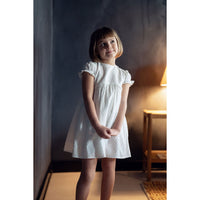 Coco Blanc White Dotted Dress