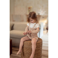 Coco Blanc Mauve Knit Romper