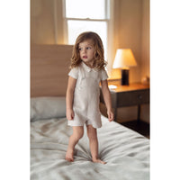 Coco Blanc White Peter Pan Modal Onesie