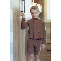 Coco Blanc Camel Mockneck Turtle Sweater
