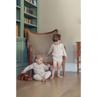 Coco Blanc Cream Cardigan Bloomer Set